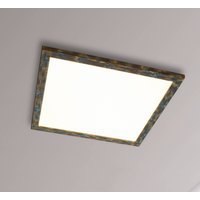 Quitani Aurinor LED panel, gold-coloured patina, 68 cm