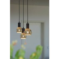 Segula hänglampa Madox 3X Wave, svart, stål, E27