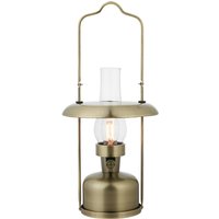 Markslöjd LED-Akkutischleuchte Fanos, messing, dimmbar, IP44