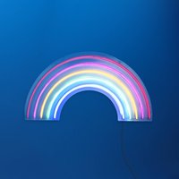 JUST LIGHT. GmbH Applique murale LED Neon Rainbow, USB