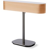 LZF LAMPS LZF I-Club LED table lamp, dimmer, natural beech