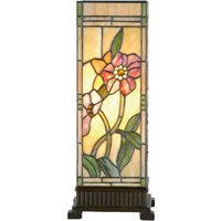 Clayre&Eef Underbar stormlampa Shirley i Tiffanystil