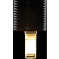 SEGULA LED G9 3W 24V DC bi-pin LED bulb clear 2,700K dimmable