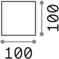 Ideallux Ideal Lux applique d'extérieur Rubik anthracite Alu 10 cm 4.000 K