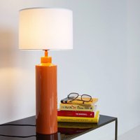 PR Home Solo table lamp, orange/white, height 65 cm