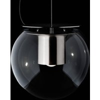 Oluce The Globe pendellampa, Ø 30 cm, nickel