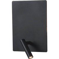 Zambelis LED-läslampa H41, justerbar, matt svart