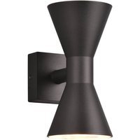 Außenwandleuchte Ardas, up/down, 2 x GU10, schwarz