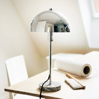 Dyberg Larsen Stockholm table lamp, height 41 cm, metal/marble