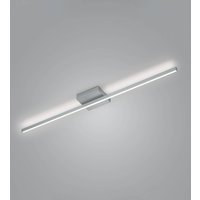 Knapstein LED-taklampa Nuri up/down 1 lampa nickel