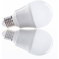 Lindby LED-lampor, set om 10, E27, 8,5 W, matt, 3 000 K