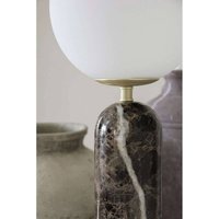 Globen Lighting bordslampa Torrano, brun, höjd 53 cm