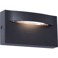 Viokef Applique d'extérieur LED Vita, gris foncé, 13,7 x 7,5 cm
