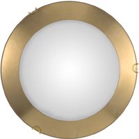 austrolux KOLARZ Moon Leaf wall lamp, gold, Ø 40 cm