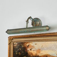 Lindby tavelbelysning Kalea, 46 cm, 2 lampor, verdigris, E14