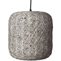 Dyberg Larsen Spin S pendellampa, grå, Ø 30 cm