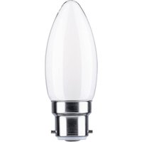 Paulmann candle LED bulb B22d 4.7 W 2,700 K opal