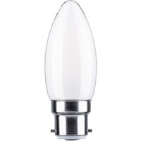 Paulmann LED-kronljuslampa B22d 4,7W 2 700 K opal
