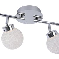 Miko LED-loftlampe, 4 lyskilder, aflang