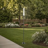 Nowodvorski Lighting Zola LED pedestal light, black, aluminium, height 100 cm