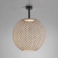 Bover Nans Sphere PF/80 LED taklampa för utomhusbruk brun