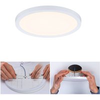 Paulmann Areo panel 830 round white 17.5 cm