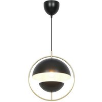 Nordlux Tavia pendant light, black, Ø 33 cm, metal
