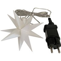 LED-Stern für innen 18-Zacker, Ø 12 cm weiß