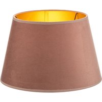 Duolla Lampskärm Cone höjd 18 cm, rosa/guld