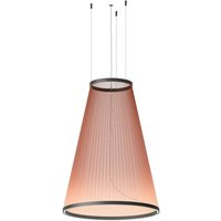 Vibia LED-hänglampa ARRAY rödbrun 110 x 83 cm kon 927 dimbar