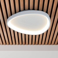 Näve LED-taklampa Argesa Ø 60,5 cm, vit, CCT, fjärrkontroll