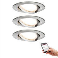 Paulmann Nova Plus spotlight, set of 3 2,700K