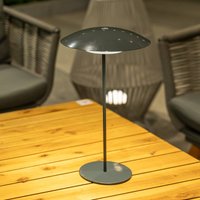 Newgarden Sardinia LED rechargeable lamp IP44 anthracite 40