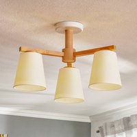 Lamkur Canditia ceiling lamp, 3-bulb