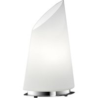 BANKAMP Sail table lamp made of glass, height 42cm, dimmable