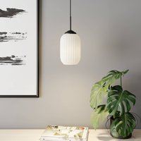 Dyberg Larsen Riflet suspension en verre, Ø 14 cm