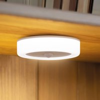 FH Lighting LED under-cabinet light Magnetics, Ø9cm, sensor, 6,500K