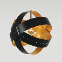 Knikerboker Ecliptika - gold leaf hanging light