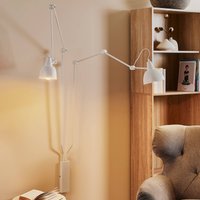ALDEX Applique murale 814, réglable, à 2 lampes, blanc