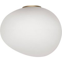 Foscarini Gregg media semi 1 Wandlampe, grafit