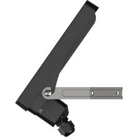 Theben LED outdoor wall spotlight theLeda B100 dual, black