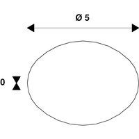 SLV LED reflektor QPAR51, GU10, 6 W, 2.700 K, dimbar