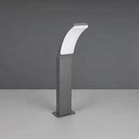 Reality Leuchten LED-väglampa Beja, antracit, aluminium, höjd 60 cm