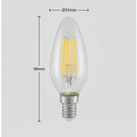 Arcchio LED bulb E14 filament 4W 2,700K 3-step dimmable