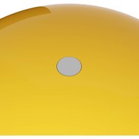 Verpan LED-batteridriven bordslampa WIRE, gul, höjd 25 cm, IP44