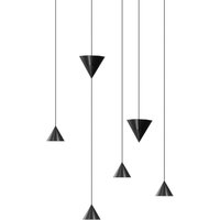 Karman Filomena LED-hänglampa 6 lampor 2 700 K