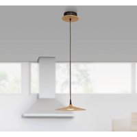 Zambelis LED-hänglampa 19150 ljus träskärm Ø 25 cm