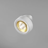 Egger Licht Egger DLS Spot LED Clippo Optic, blanc/or, Ø 12 cm, DTW