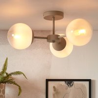 IT´S ABOUT ROMI IT'S ABOUT ROMI Aspen ceiling light, milky white, 3-bulb