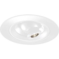 Egger Licht EGG DLS LED-inbyggnadsspot Riga Zooom, rund, vit 2.700K